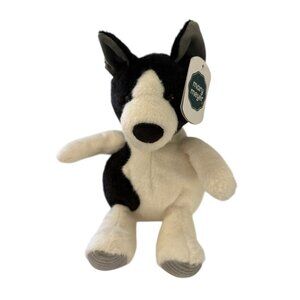 Mary Meyer Stuffed Animal Plush Toy White Black Grey Tucson Hound Dog 53663 NWT